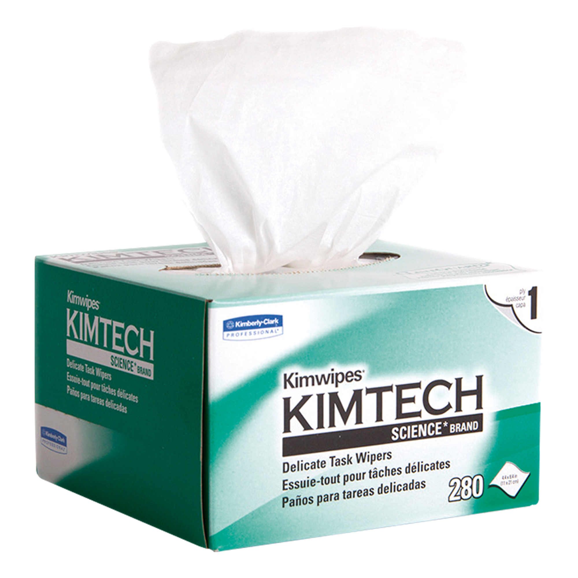Kimtech Science* Kimwipes* Delicate Task Wipers, Pop-up