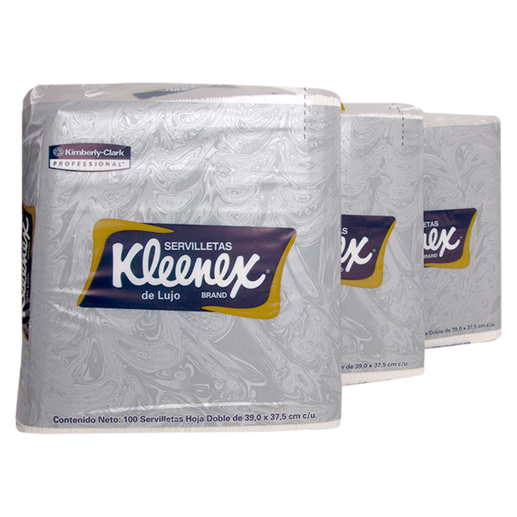Servilleta Trad Kleenex® de Lujo 100's x 12 