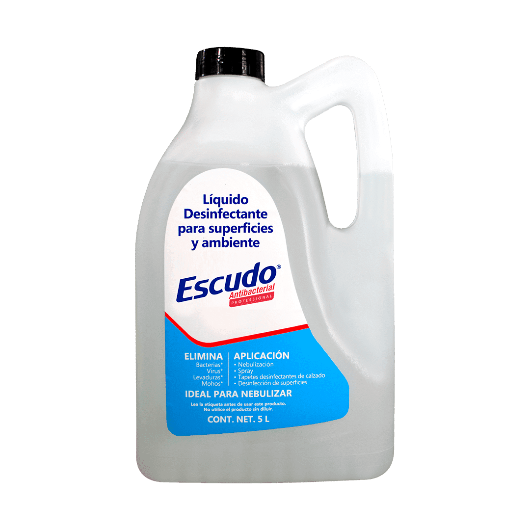 Liquido desinfectante Escudo  para Superficies y Ambiente 
