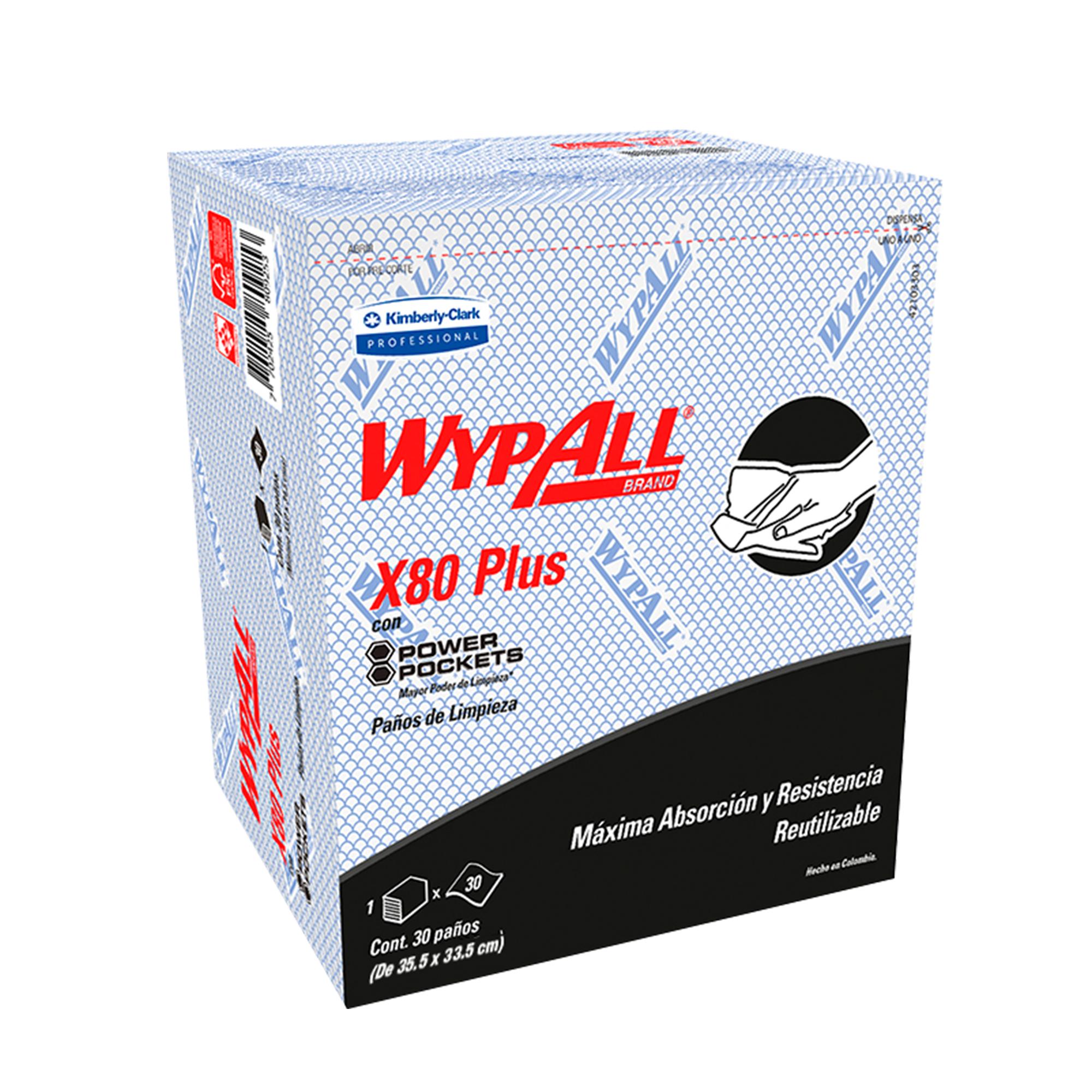 WYPALL® X80Plus Food Service Azul