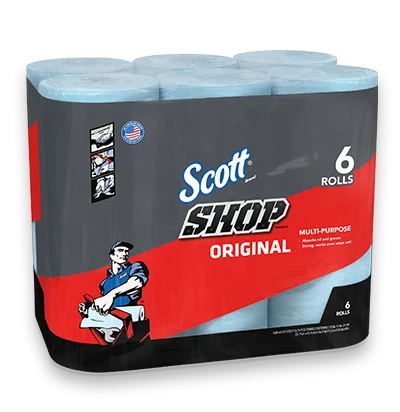 Toalla Industrial en Rollo Scott® Shop Towel