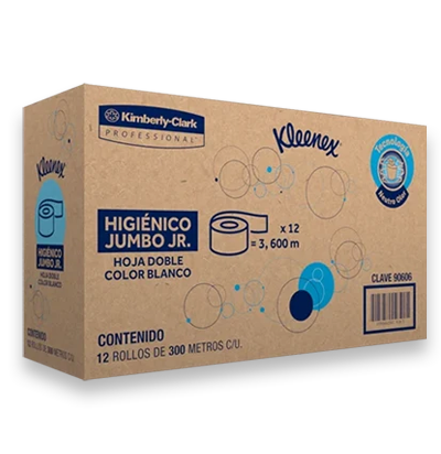 Higiénico Jumbo® Jr. Kleenex® Neutro Olor 300 m