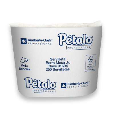 Servilleta Barra Mesa Jr.  Pétalo®