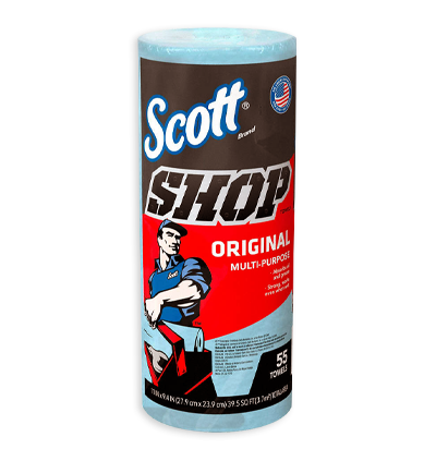 Toalla Industrial en Rollo Scott® Shop Towel