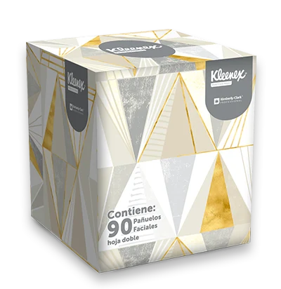 Pañuelos Faciales Kleenex® Selection Cubo